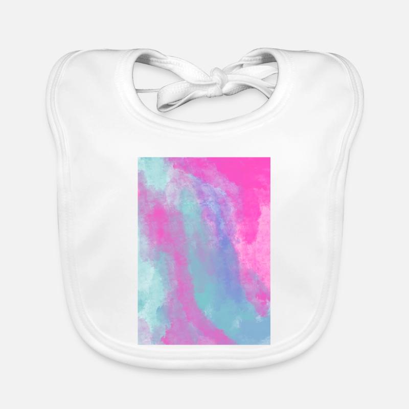 Gradient- Spring personalisierbar Baby Bio-Lätzchen