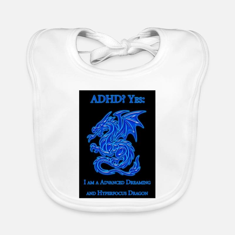ADHD-Dragon Baby Bio-Lätzchen