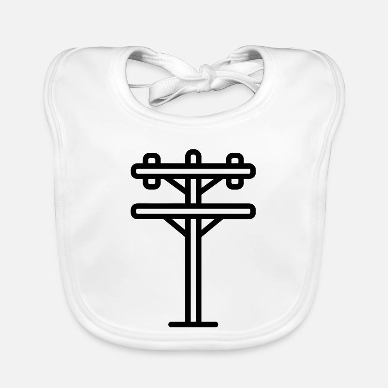 Strommast Baby Bio-Lätzchen