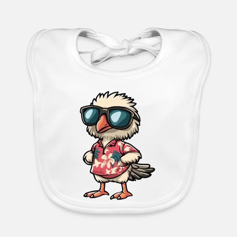 Strauss Comic Holiday Bavoir bio Bébé