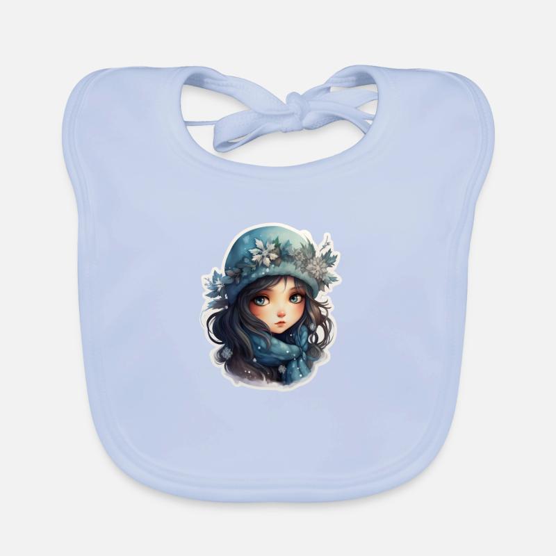 Marie de glace Bavoir bio Bébé