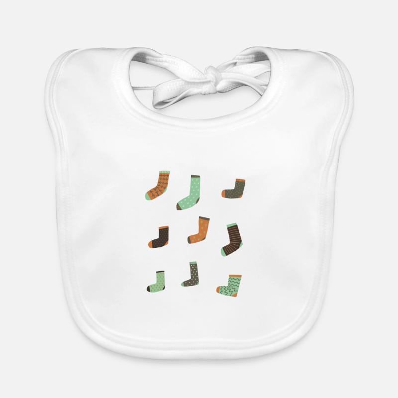 Socken Baby Bio-Lätzchen