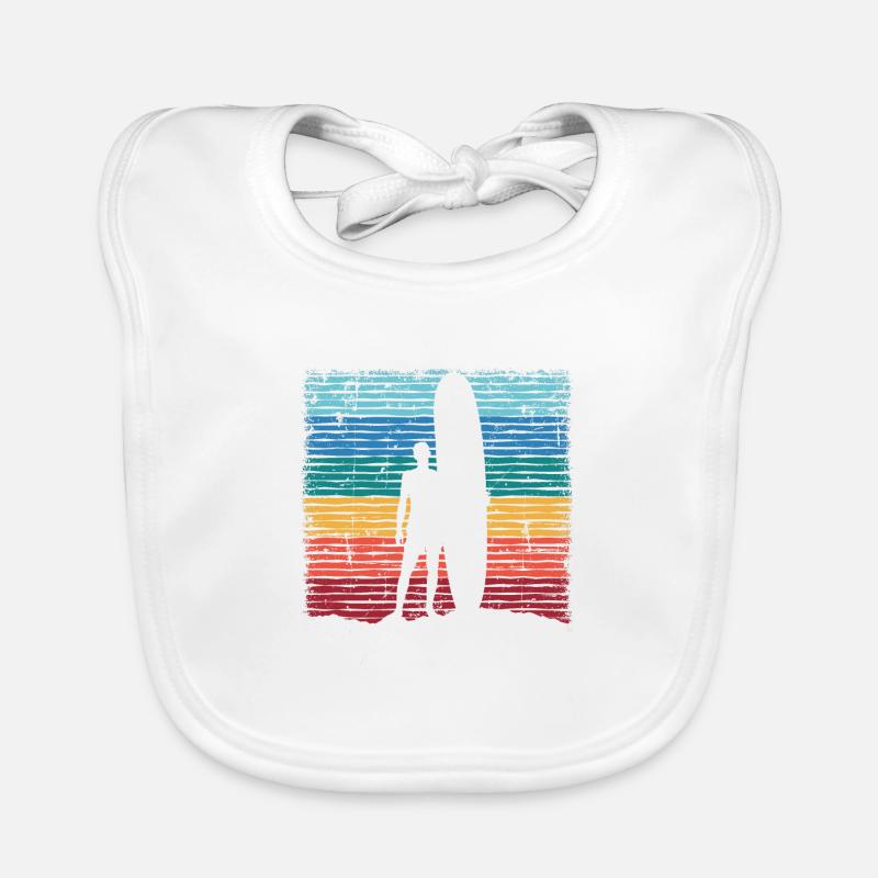 Surfer Baby Bio-Lätzchen