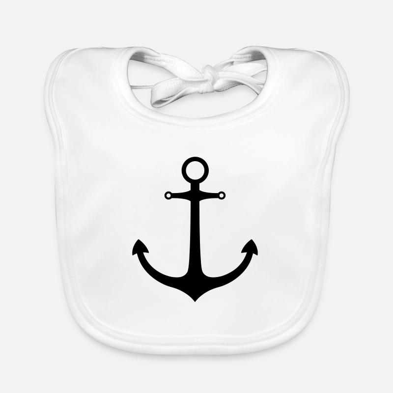 Ancre Maritime Bavoir bio Bébé