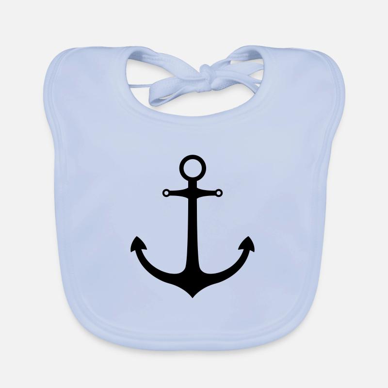 Ancre Maritime Bavoir bio Bébé