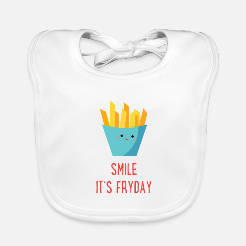 Frites Bavoir bio Bébé
