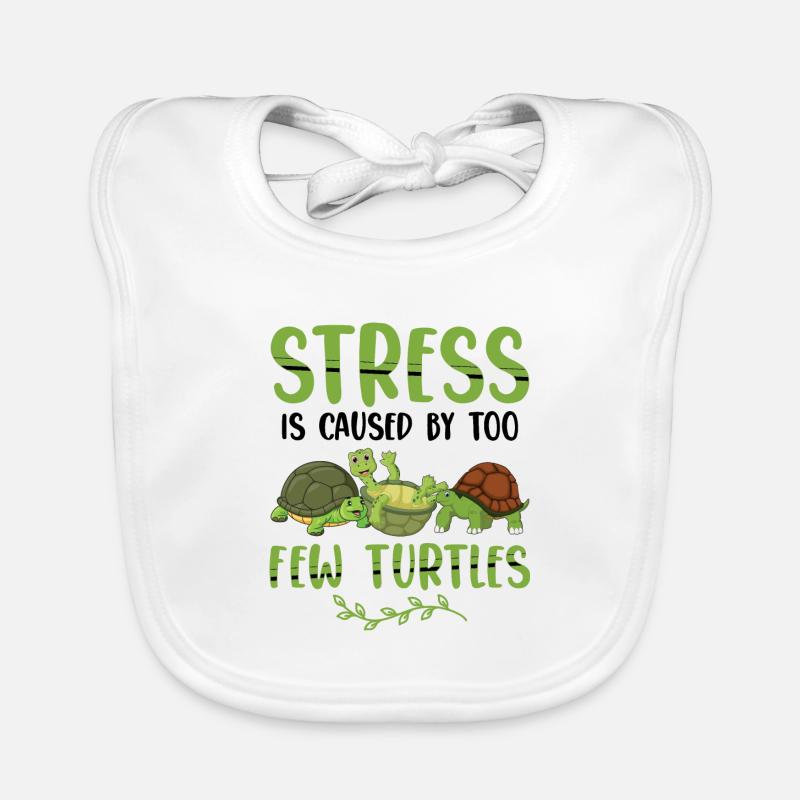 Tortues Bavoir bio Bébé