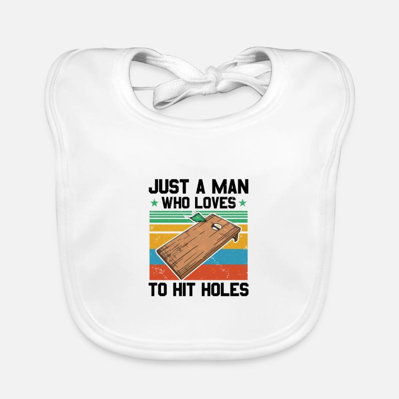 Cornhole Bavoir bio Bébé