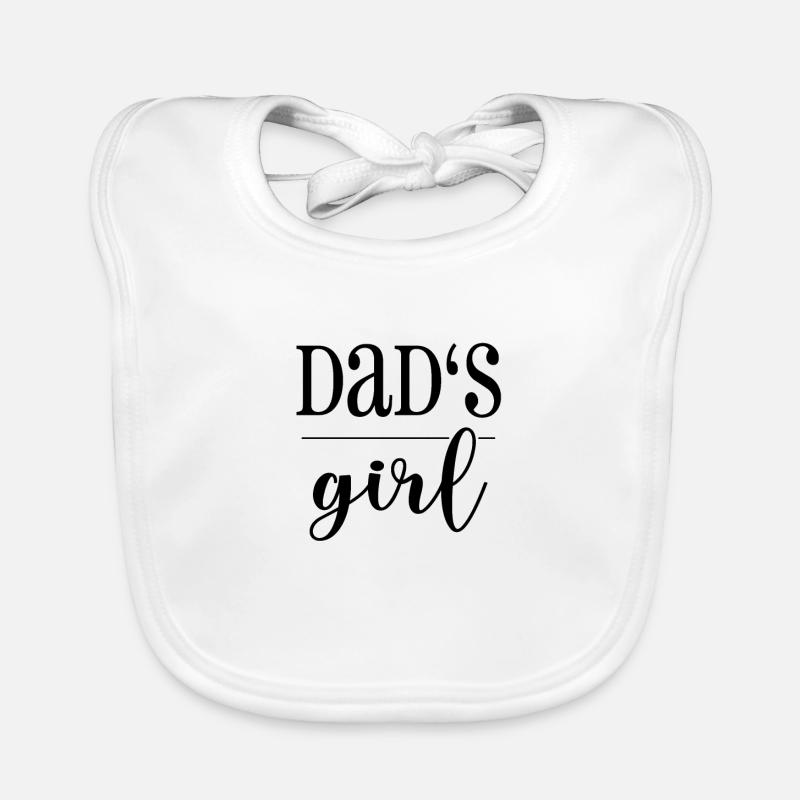 Papa's Mädchen Baby Bio-Lätzchen