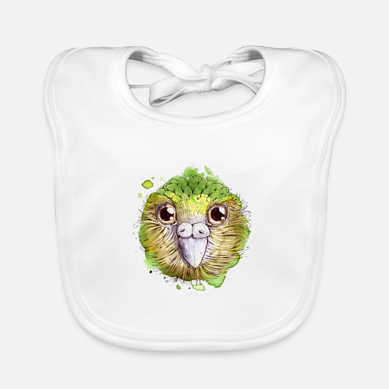 Kakapo Vogel Bavoir bio Bébé