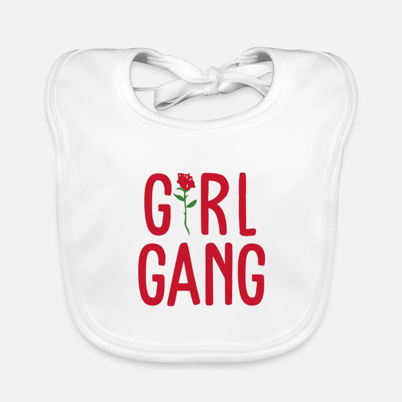 Rose Organic Baby Bibs