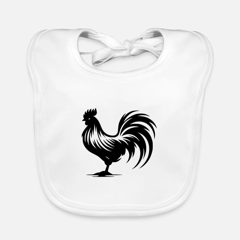 Gockel de ferme classique Bavoir bio Bébé