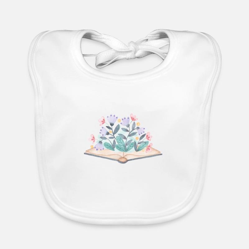 livrefleuri Bavoir bio Bébé