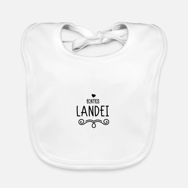 Echtes Landei Baby Bio-Lätzchen