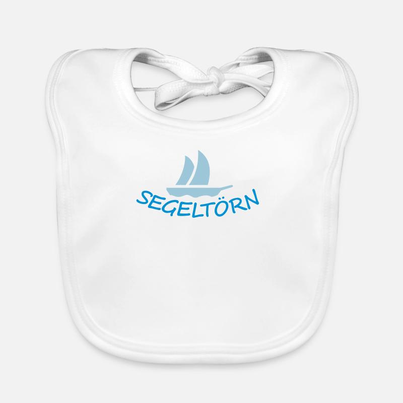 Segelboot (1c) Organic Baby Bibs