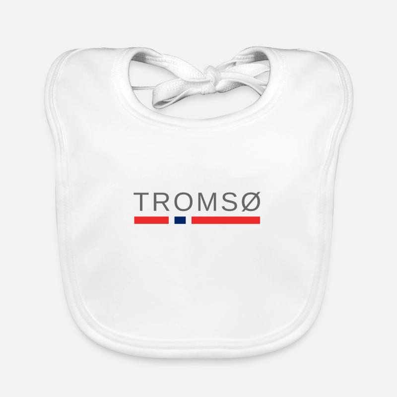 Tromso Norvège Bavoir bio Bébé