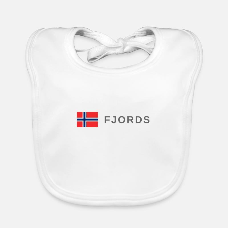 Norwegian Fjords Organic Baby Bibs