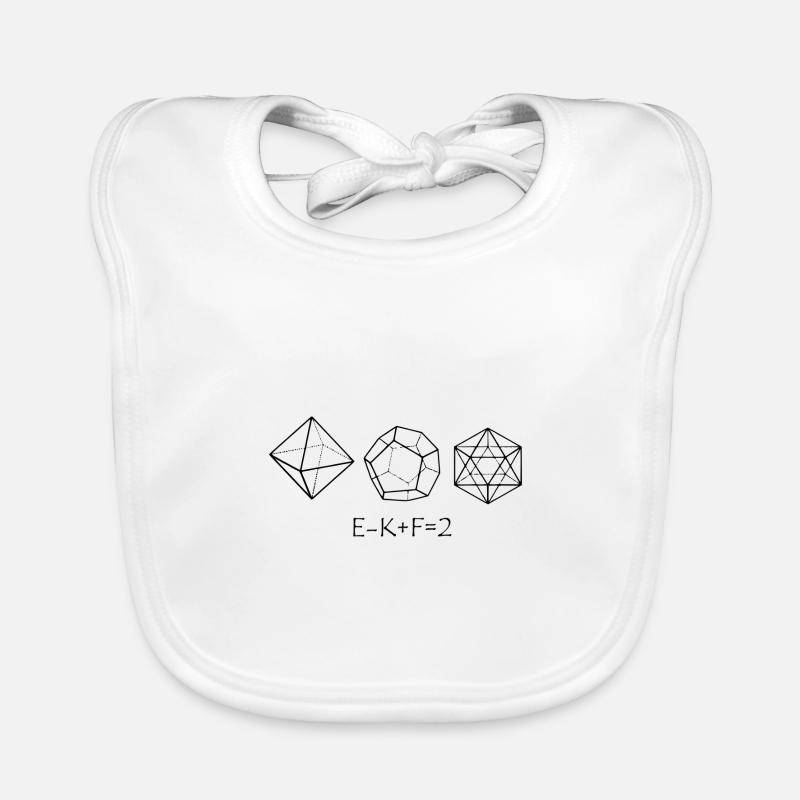 eulerischer plyedersatz (euler formel) Baby Bio-Lätzchen