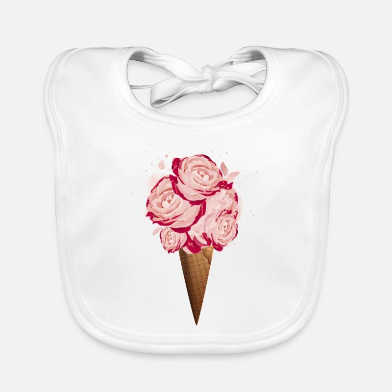 Glas Bouquet Baby Bio-Lätzchen