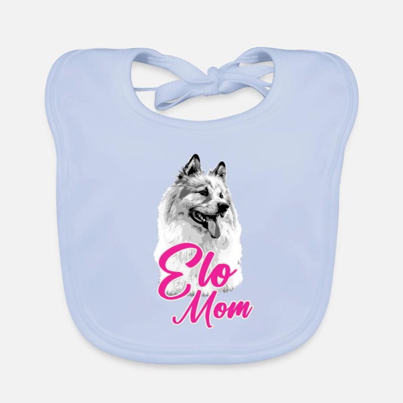 maman, chien, graffiti, mère de chien, illu, eloschaboro Bavoir bio Bébé