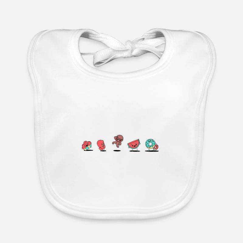 Friends - Freunde - Weihnachten - Lebkuchen Baby Bio-Lätzchen