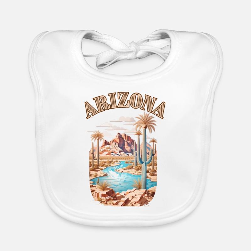 ARIZONA desert Bavoir bio Bébé