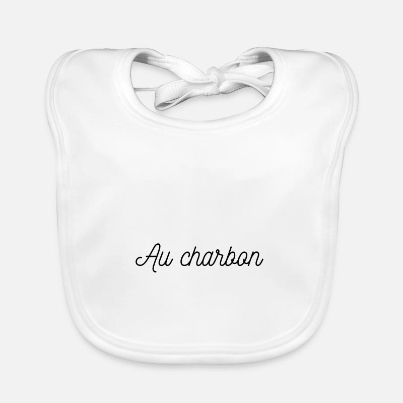 Au charbon Bavoir bio Bébé