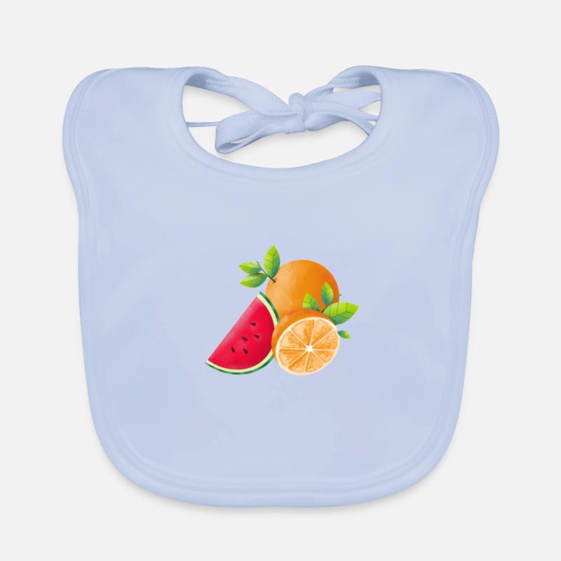 Früchte Baby Bio-Lätzchen