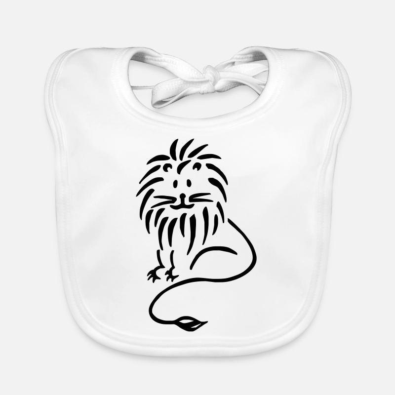 Loewe avant Bavoir bio Bébé