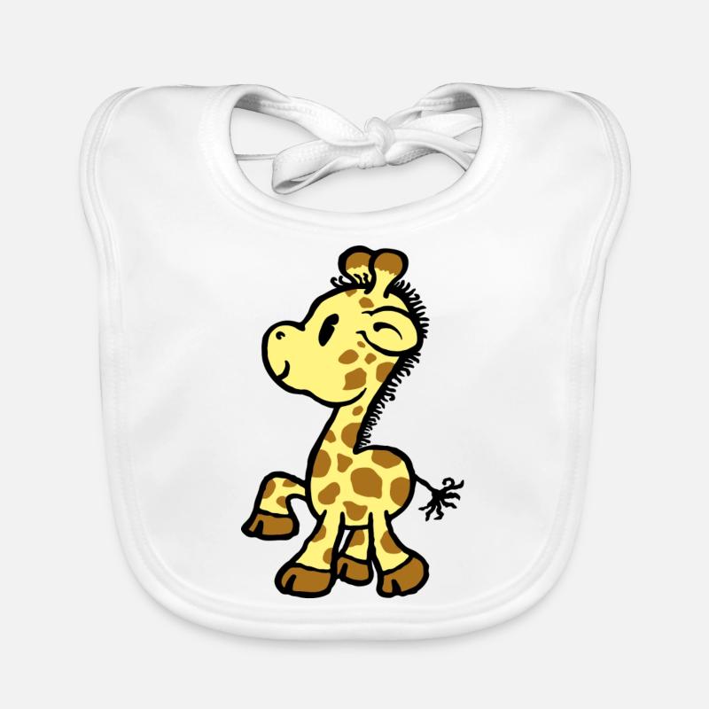 Giraffe Baby Bio-Lätzchen
