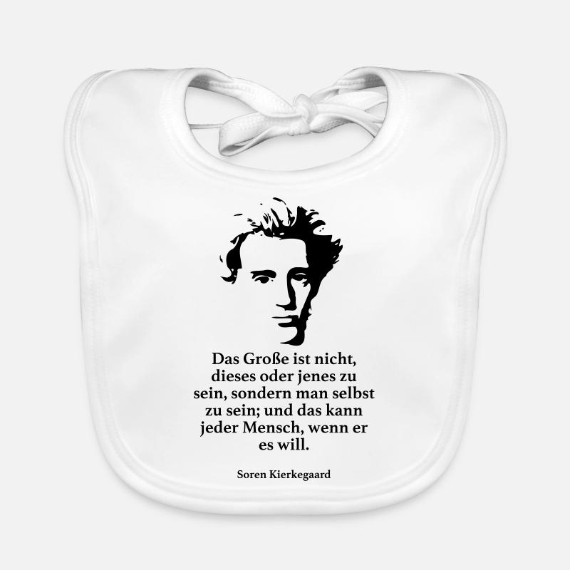Kierkegaard: Das Große ist nicht, dieses oder jen Baby Bio-Lätzchen