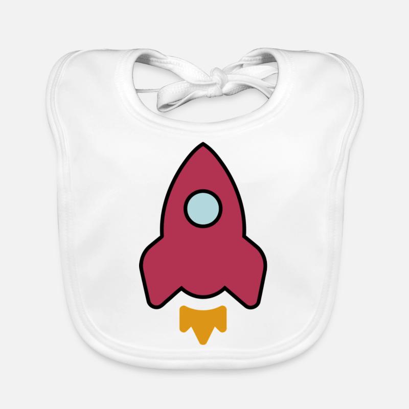 Rakete Baby Bio-Lätzchen