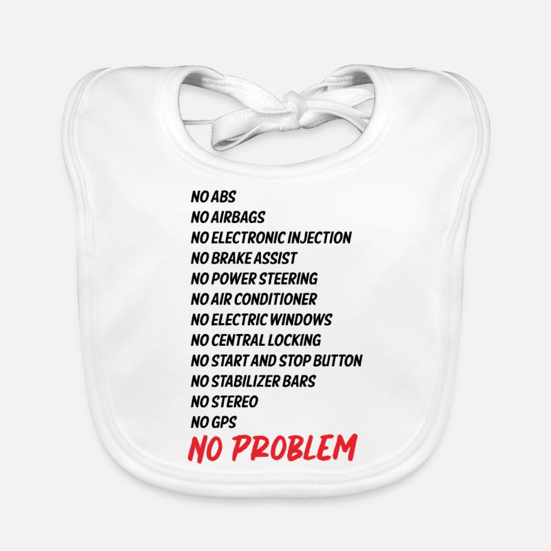 Oldtimer-Charakter Baby Bio-Lätzchen