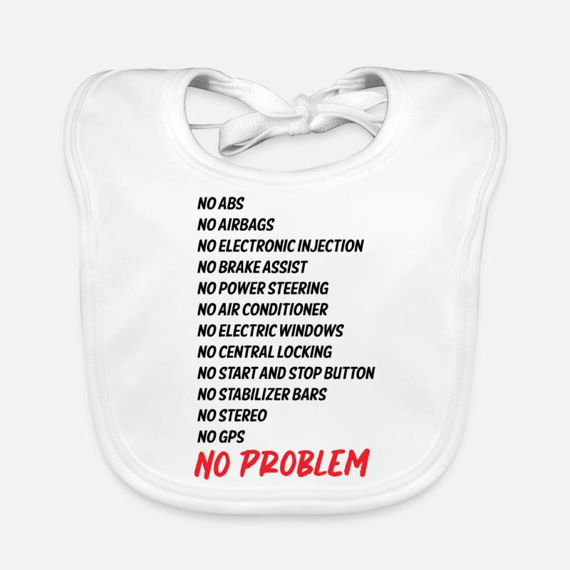 Oldtimer-Charakter Baby Bio-Lätzchen