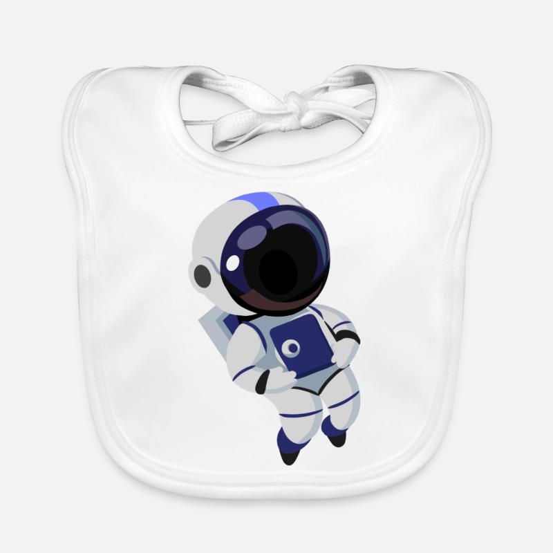 Astronaut Baby Bio-Lätzchen