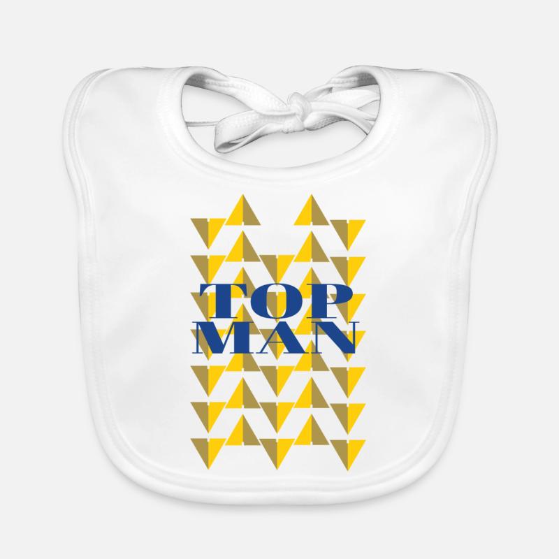 Top Man Leeds Bavoir bio Bébé