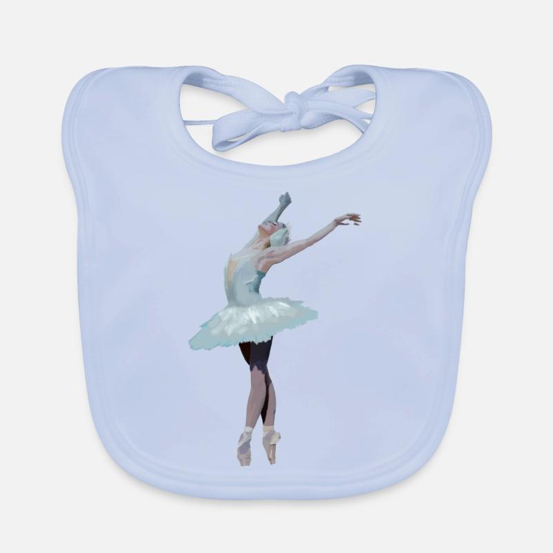 Danseuse classique Bavoir bio Bébé