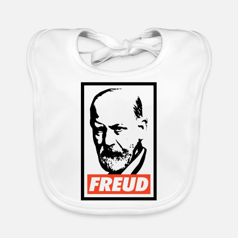 Sigmund Freud Baby Bio-Lätzchen