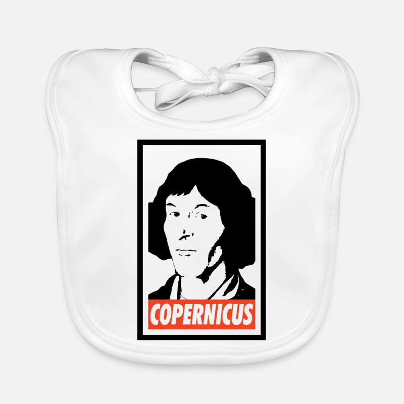 Nicolaus Copernicus Organic Baby Bibs