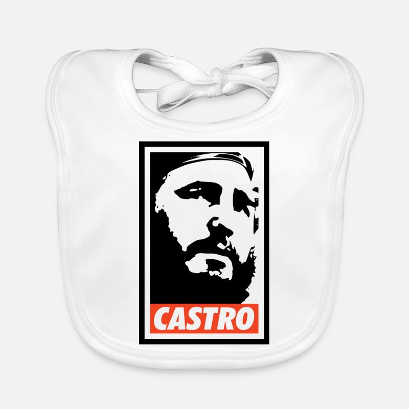 Fidel Castro Baby Bio-Lätzchen