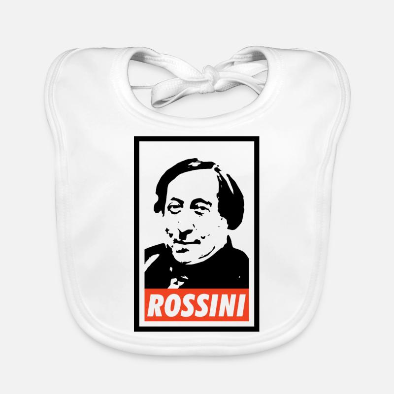 Gioachino Rossini Bavoir bio Bébé