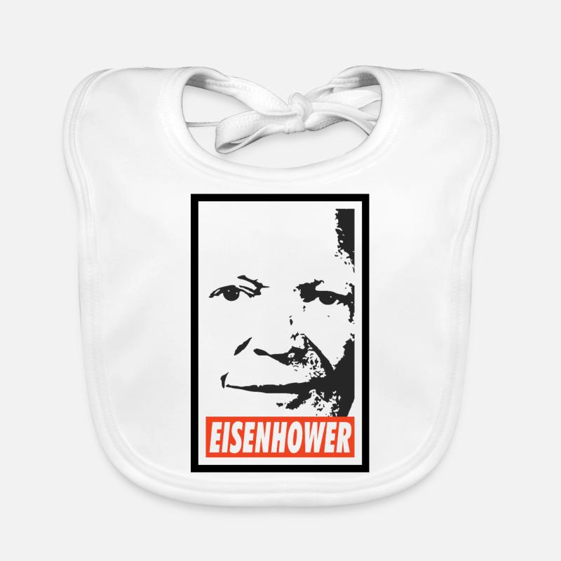 Dwight D. Eisenhower Bavoir bio Bébé
