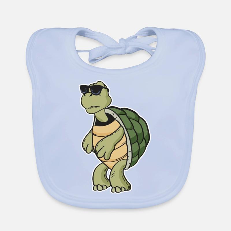 Tortue Bavoir bio Bébé