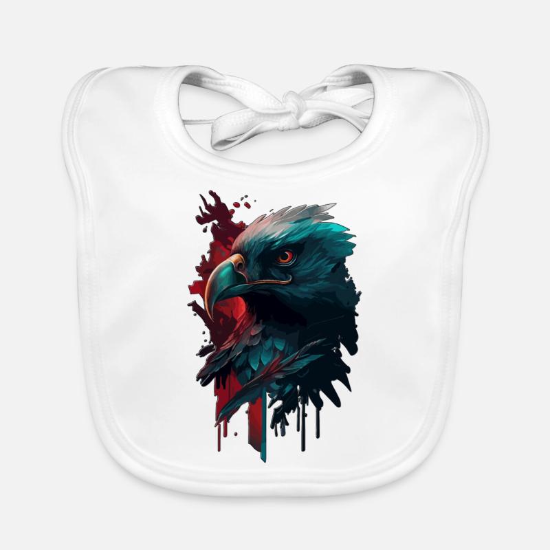 Refresh your wardrobe with blood eagle style Organic Baby Bibs