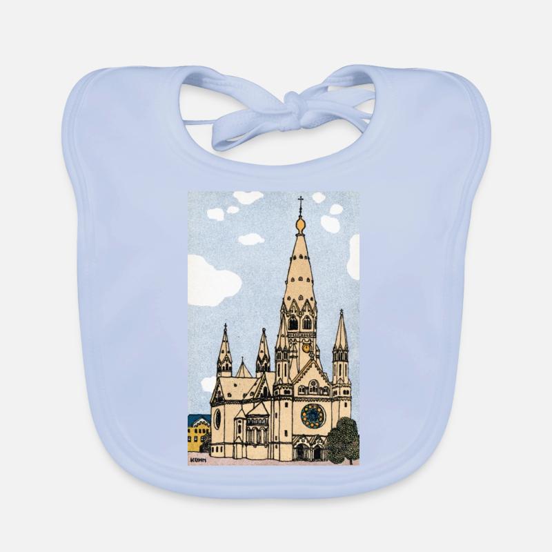 Kaiser Wilhelm Gedächtniskirche Berlin Baby Bio-Lätzchen