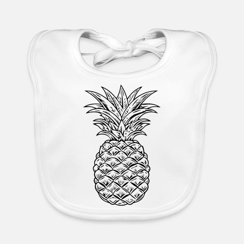 Ananas Bavoir bio Bébé