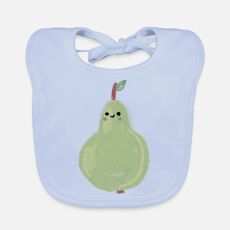 Poire douce pour #Babys #Kinder #Erwachsene Bavoir bio Bébé