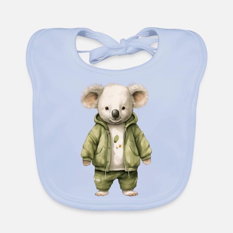 Zauberhafter Eukalyptus: BounceKoala Tee Baby Bio-Lätzchen