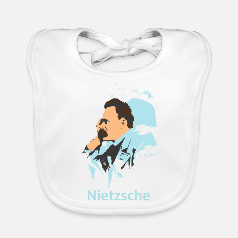 Nietzsche Organic Baby Bibs