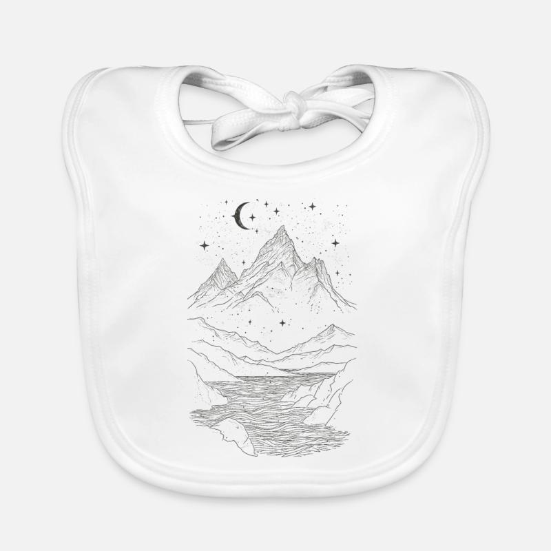 Moon peak Organic Baby Bibs